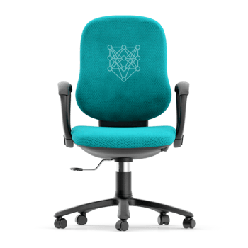 NL Blue Chair - Were hiring